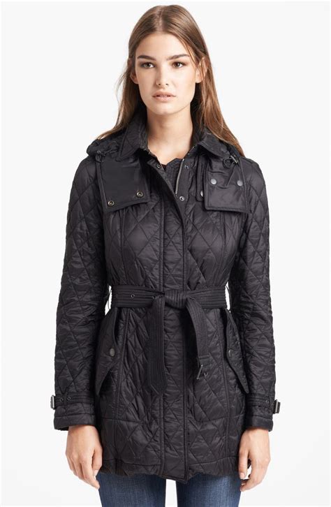 burberry quilted belted coat|Burberry factory outlet.